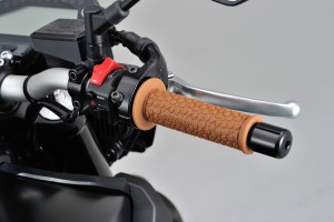"GRIPPYGRIP" GGD-SAKURA grips pair caramel ø22.2 mm 7/8" 2