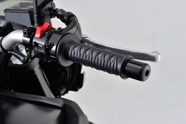 "GRIPPYGRIP" GGD-KATANA grips pair gray ø22.2 mm 7/8"