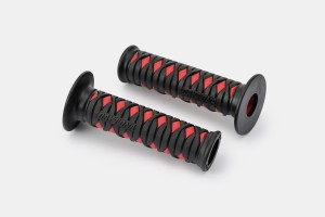 "GRIPPYGRIP" GGD-KATANA grips pair red ø22.2 mm 7/8" 2