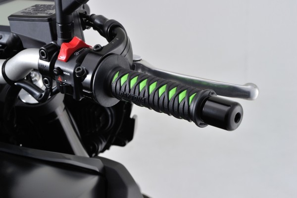 "GRIPPYGRIP" GGD-KATANA grips pair green ø22.2 mm 7/8"