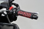 "GRIPPYGRIP" GGD-CELL grips pair red ø22.2 mm 7/8"