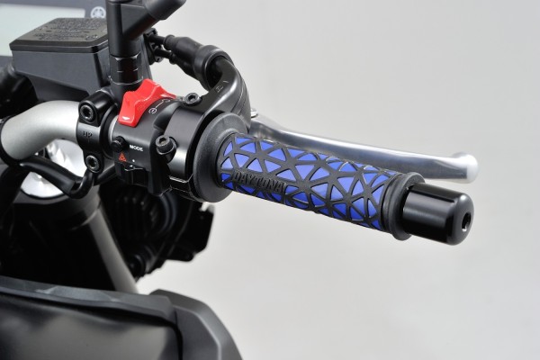 "GRIPPYGRIP" GGD-CELL grips pair blue ø22.2 mm 7/8"