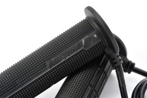 Heated grips 4-level 22.2mm 7/8" open end 2