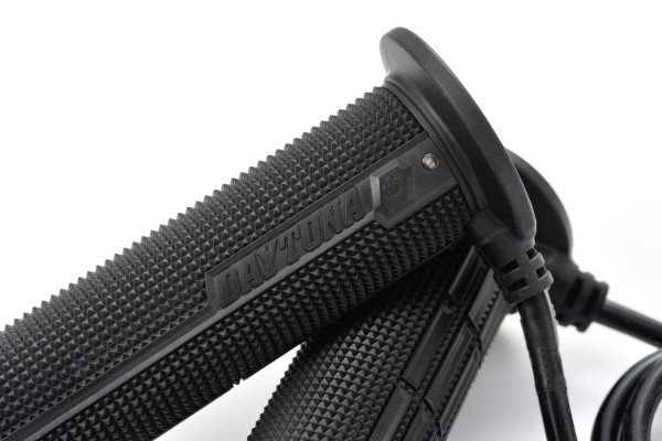 Heated grips 4-level 22.2mm 7/8" open end