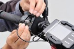 Power supply USB SLIM 1x USB for motorcycle handlebar