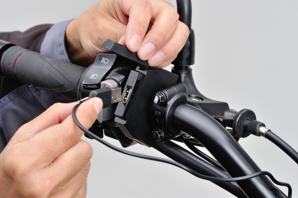 Power supply USB SLIM 1x USB for motorcycle...
