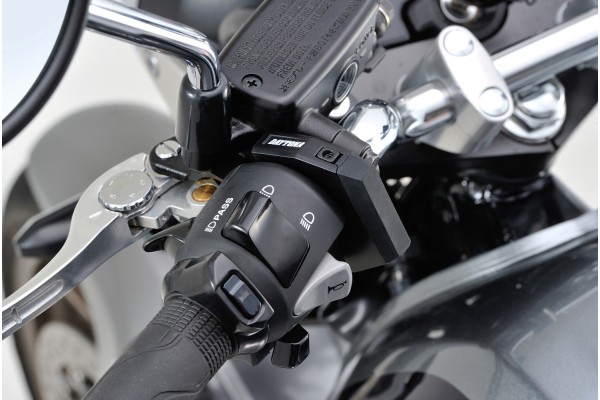 Stromversorgung USB SLIM 2x USB f. Motorrad Lenker