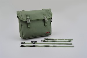 HenlyBegins waterproof saddlebag 8 liter khaki DHS-9