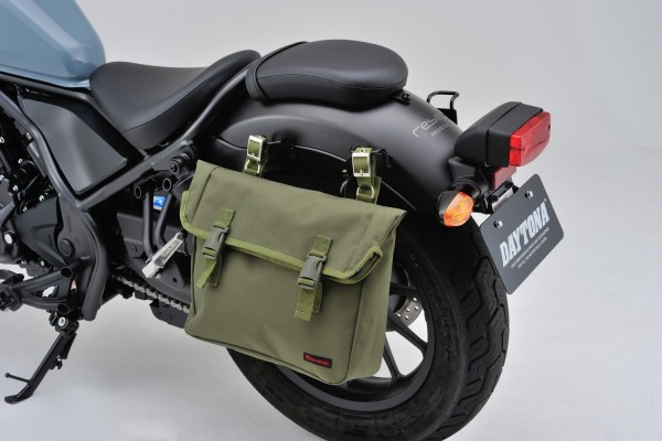 HenlyBegins waterproof saddlebag 8 liter khaki DHS-9