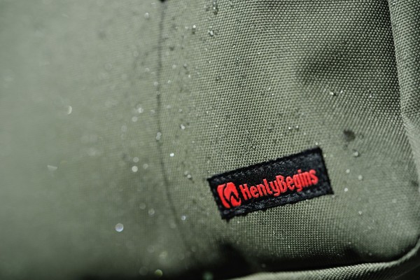 HenlyBegins waterproof saddlebag 8 liter khaki DHS-9