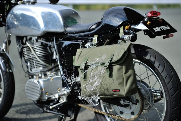 HenlyBegins waterproof saddlebag 8 liter khaki DHS-9