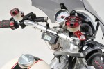 Master cylinder tank cap for NISSIN 38mm dual anodized red black Master cylinder tank cap for NISSIN 38mm dual anodized red black
