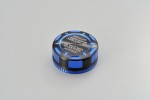 Master cylinder tank cap for NISSIN 38mm dual anodized blue black Master cylinder tank cap for NISSIN 38mm dual anodized blue black