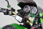 Master cylinder tank cap for NISSIN 38mm dual anodized green black Master cylinder tank cap for NISSIN 38mm dual anodized green black