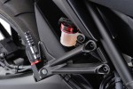 Master cylinder tank cap for NISSIN 42mm dual anodized red black Master cylinder tank cap for NISSIN 42mm dual anodized red black