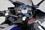 Deckel Behälter Bremsflüssigkeit für NISSIN 59mm 2-farbig eloxiert blau schwarz Deckel Behälter Bremsflüssigkeit für NISSIN 59mm 2-farbig eloxiert blau schwarz