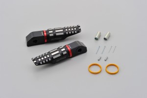Aluminium Fußrasten Beifahrer 2-farbig eloxiert f. HONDA
