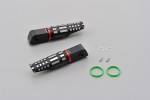 Step for passenger aluminium dual-anodized f. KAWASAKI type 2 Step for passenger aluminium dual-anodized f. KAWASAKI type 2